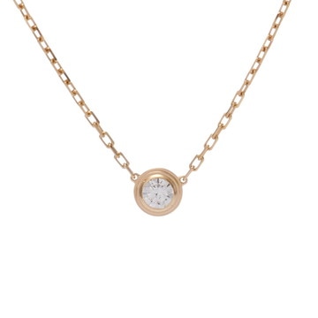 カルティエ ダムール ネックレス LM ゴールド B7215500 K18イエローゴールド YG レディース ジュエリー 【中古】【jewelry】