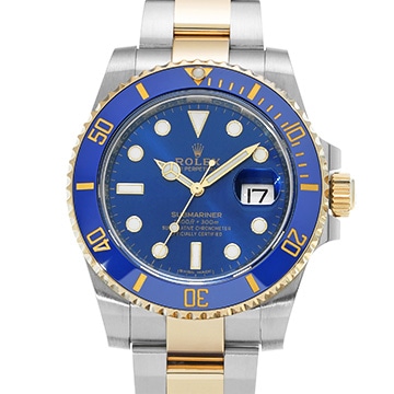 ロレックス サブマリーナ デイト 116613LB ブルー メンズ 時計 【中古】【wristwatch】