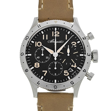 ブレゲ タイプXX クロノグラフ 2067 2067ST/92/3WU ブラック メンズ 時計 【中古】【wristwatch】