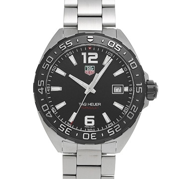 タグ ホイヤー フォーミュラ1 クォーツ WAZ1110.BA0875 ブラック メンズ 時計 【中古】【wristwatch】