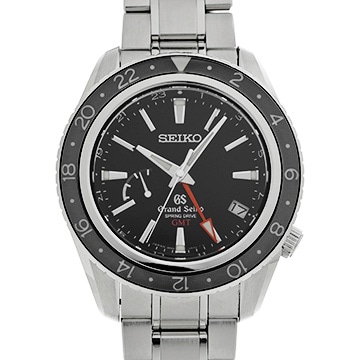 グランドセイコー スポーツコレクション スプリングドライブ GMT SBGE001 ブラック メンズ 時計 【中古】【wristwatch】