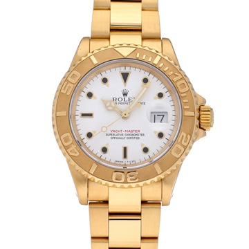 ロレックス ヨットマスター 40 16628 ホワイト メンズ 時計 【中古】【wristwatch】