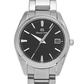 グランドセイコー ヘリテージコレクション 9F クォーツ SBGX261 ブラック メンズ 時計 【中古】【wristwatch】