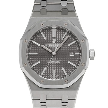 オーデマ ピゲ ロイヤルオーク 15400ST.OO.1220ST.04 グレー メンズ 時計 【中古】【wristwatch】