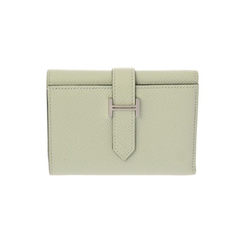 エルメス ベアン コンビネ ヴェールフィズ ヴォーエプソン レディース 財布 【中古】【purse】