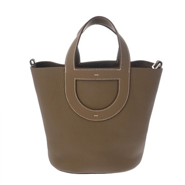 エルメス インザループ 23 エトゥープ トリヨンクレマンス/ヴォースイフト レディース バッグ 【未使用】【bag】