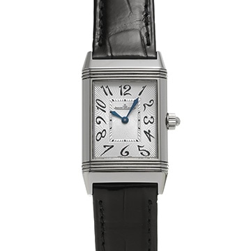 ジャガー ルクルト レベルソ デュエット クラシック Q2568403 シルバー/ブラック メンズ 時計 【中古】【wristwatch】