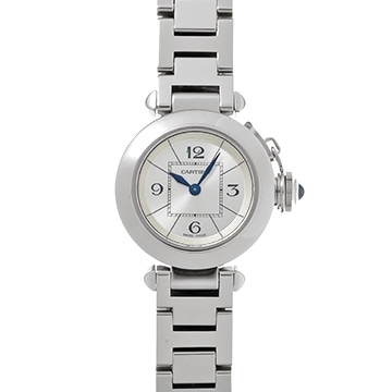 カルティエ ミスパシャ W3140007 シルバー レディース 時計 【中古】【wristwatch】