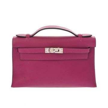 エルメス ポシェットケリー  ローズパープル ヴォースイフト レディース バッグ 【中古】【bag】