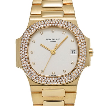 パテック フィリップ ノーチラス 3800/4 アイボリー メンズ 時計 【中古】【wristwatch】