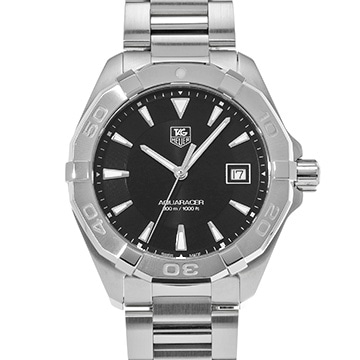 タグ ホイヤー アクアレーサー WAY1110.BA0910 ブラック メンズ 時計 【中古】【wristwatch】