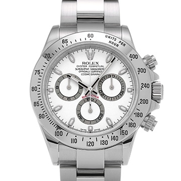 ロレックス コスモグラフ デイトナ 116520 ホワイト メンズ 時計 【中古】【wristwatch】