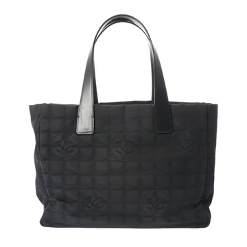 シャネル ニュートラベル トート MM ブラック A15991 ナイロン レディース バッグ 【中古】【bag】