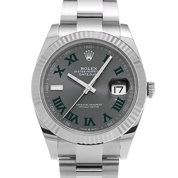 ロレックス デイトジャスト 41 126334 スレート メンズ 時計 【中古】【wristwatch】