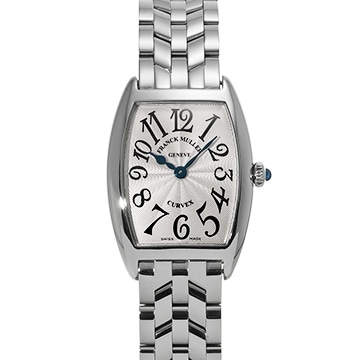 フランクミュラー トノウカーベックス 1752QZ シルバー レディース 時計 【中古】【wristwatch】