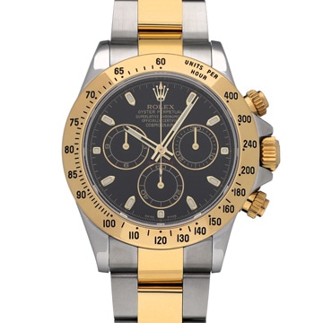 ロレックス コスモグラフ デイトナ 116523 ブラック メンズ 時計 【中古】【wristwatch】
