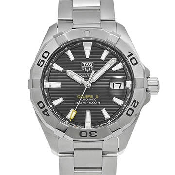 タグ ホイヤー アクアレーサー キャリバー5 WBD2113.BA0928 グレー メンズ 時計 【中古】【wristwatch】