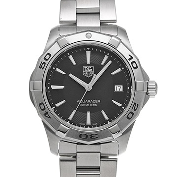 タグ ホイヤー アクアレーサー クォーツ WAP1110.BA0831 ブラック メンズ 時計 【中古】【wristwatch】