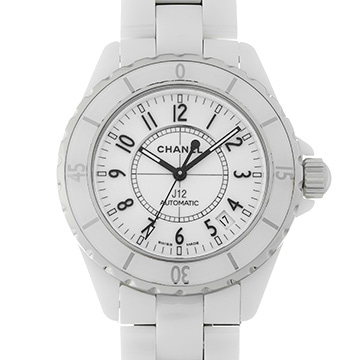 シャネル J12 38MM H0970 ホワイト メンズ 時計 【中古】【wristwatch】