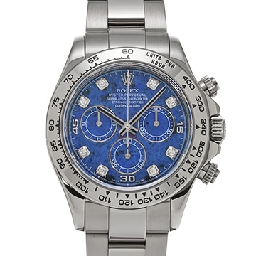 ロレックス コスモグラフ デイトナ 116509 ソーダライト/ダイヤモンド メンズ 時計 【中古】【wristwatch】