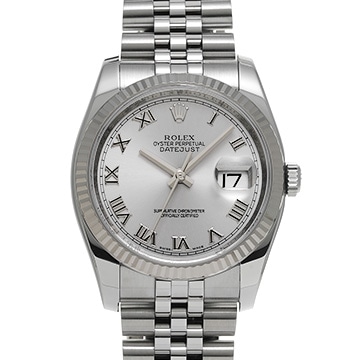 ロレックス デイトジャスト 116234 シルバー メンズ 時計 【中古】【wristwatch】