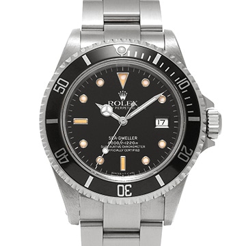ロレックス シードゥエラー 16600 ブラック メンズ 時計 【中古】【wristwatch】