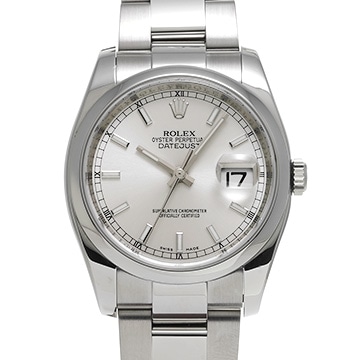 ロレックス デイトジャスト 116200 シルバー メンズ 時計 【中古】【wristwatch】