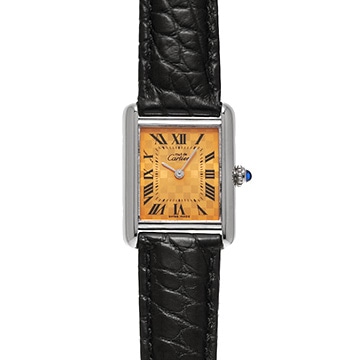 カルティエ マストタンク  W1017654 オレンジ レディース 時計 【中古】【wristwatch】