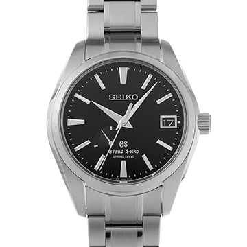 グランドセイコー スプリングドライブ  SBGA003 ブラック メンズ 時計 【中古】【wristwatch】