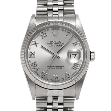 ロレックス デイトジャスト 16234 グレー メンズ 時計 【中古】【wristwatch】