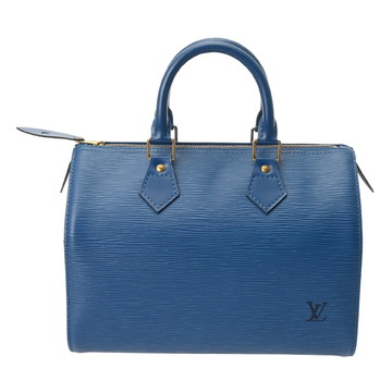 ルイ ヴィトン エピ スピーディ 25 トレドブルー M59032 エピレザー レディース バッグ 【中古】【bag】