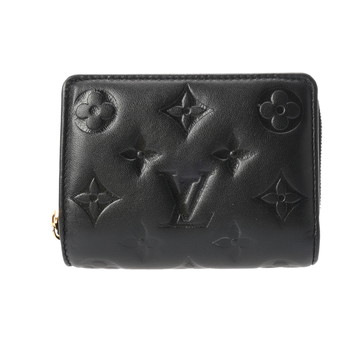 ルイ ヴィトン ポルトフォイユ ルー ノワール M81599 ラムレザー レディース 財布 【中古】【purse】