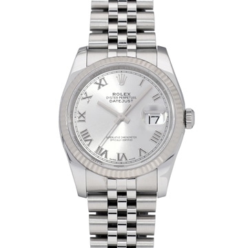 ロレックス デイトジャスト 116234 グレー メンズ 時計 【中古】【wristwatch】