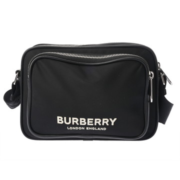 バーバリー ショルダーバッグ ブラック 8049094 ナイロン メンズ バッグ 【中古】【bag】