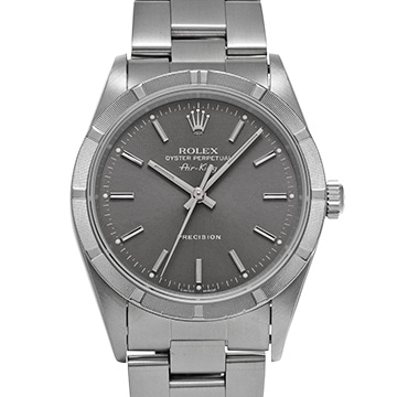 ロレックス エアキング 14010 グレー メンズ 時計 【中古】【wristwatch】