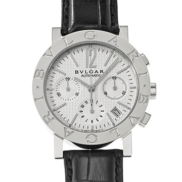 ブルガリ ブルガリブルガリ クロノグラフ BB38SLCH シルバー メンズ 時計 【中古】【wristwatch】