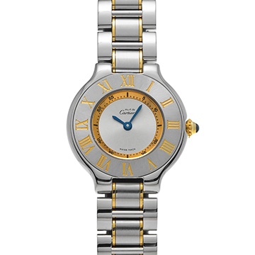 カルティエ マスト 21 ヴァンティアン W10073R6 シルバー レディース 時計 【中古】【wristwatch】