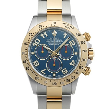 ロレックス コスモグラフ デイトナ 116523 ブルー メンズ 時計 【中古】【wristwatch】