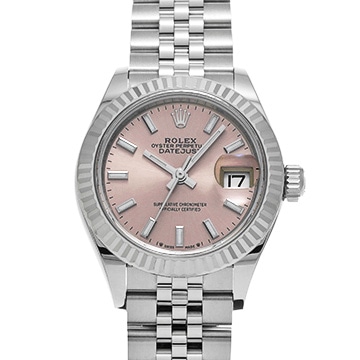 ロレックス レディ デイトジャスト 279174 ピンク レディース 時計 【中古】【wristwatch】