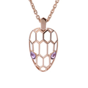 ブルガリ セルペンティ セドゥットーリ ネックレス ゴールド K18ピンクゴールド PG レディース ジュエリー 【中古】【jewelry】