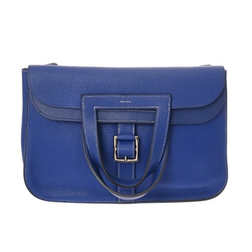エルメス アルザン 31  ブルーエレクトリック トリヨンクレマンス レディース バッグ 【中古】【bag】