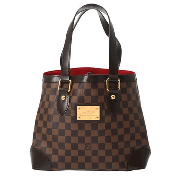 ルイ ヴィトン ダミエ ハムステッド PM ブラウン N51205 ダミエキャンバス レディース バッグ 【中古】【bag】