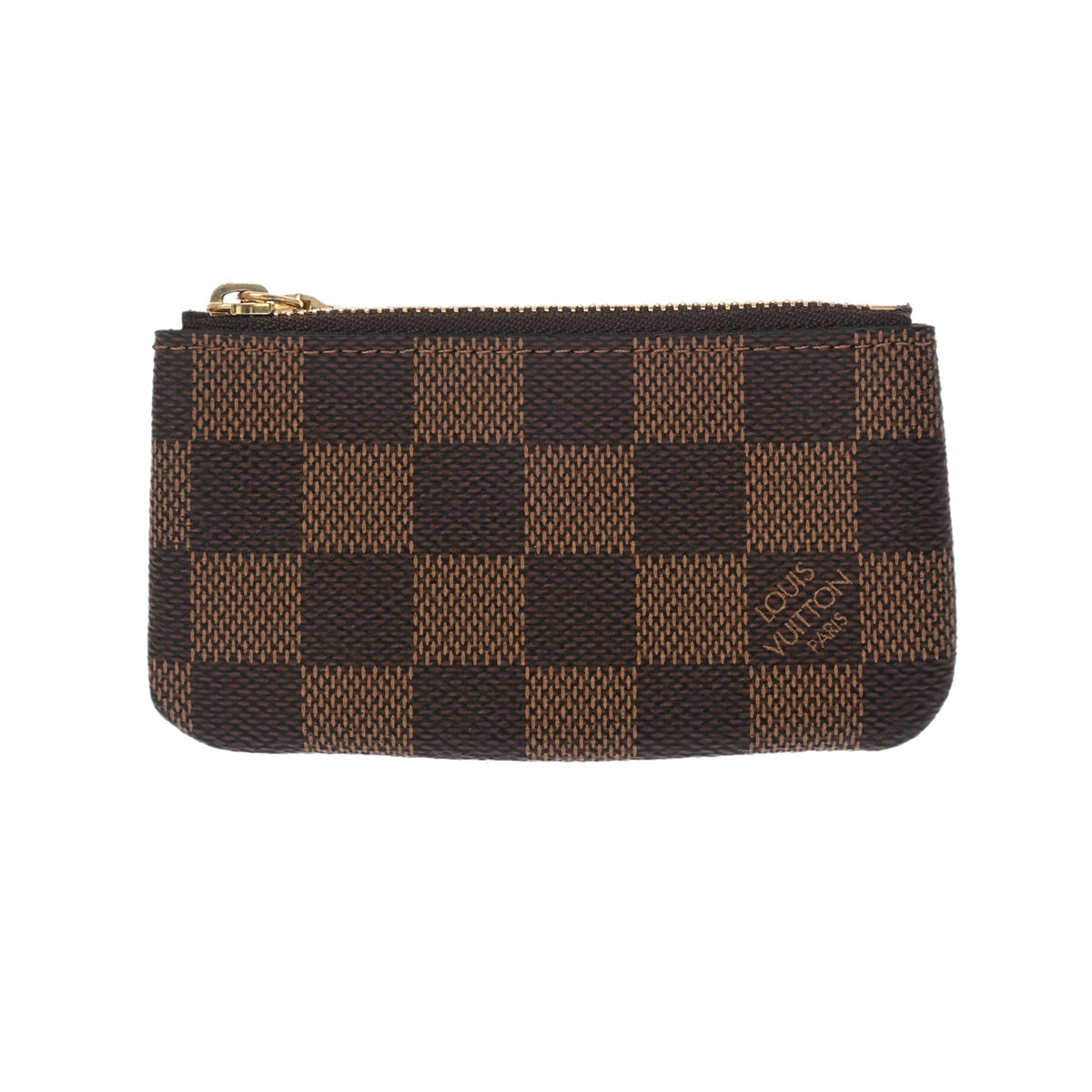 ルイ ヴィトン ダミエ ポシェットクレ ブラウン N62658 ダミエキャンバス ユニセックス 財布 【中古】【purse】