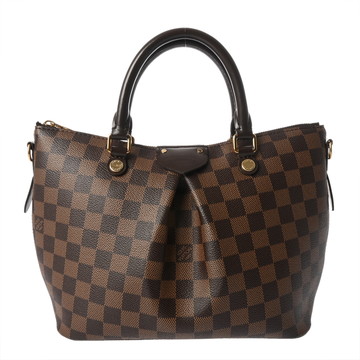 ルイ ヴィトン ダミエ シエナ PM 2WAY エベヌ N41545 ダミエキャンバス レディース バッグ 【中古】【bag】