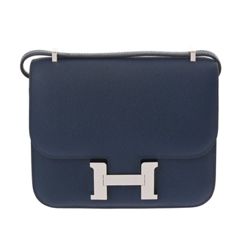 エルメス コンスタンス3 18 ミロワール ブルーネイビー ヴェーエプソン レディース バッグ 【中古】【bag】