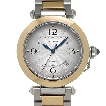 カルティエ パシャ ドゥ カルティエ 41mm W2PA0009 シルバー ユニセックス 時計 【中古】【wristwatch】