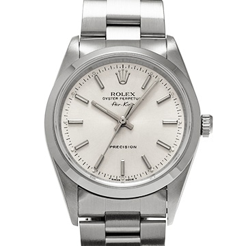 ロレックス エアキング 14000 シルバー メンズ 時計 【中古】【wristwatch】