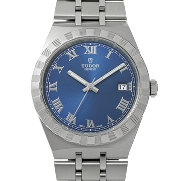 チューダー / チュードル ロイヤル 28500 ブルー メンズ 時計 【中古】【wristwatch】