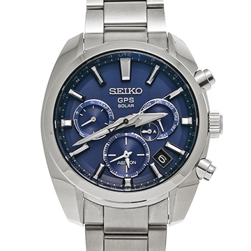 セイコー アストロン SBXC019 ブルー メンズ 時計 【中古】【wristwatch】
