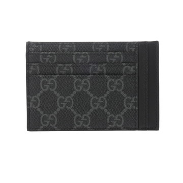 グッチ GGエンブレム ブラック 821208 ソフトGGファブリック ユニセックス 【中古】【other】